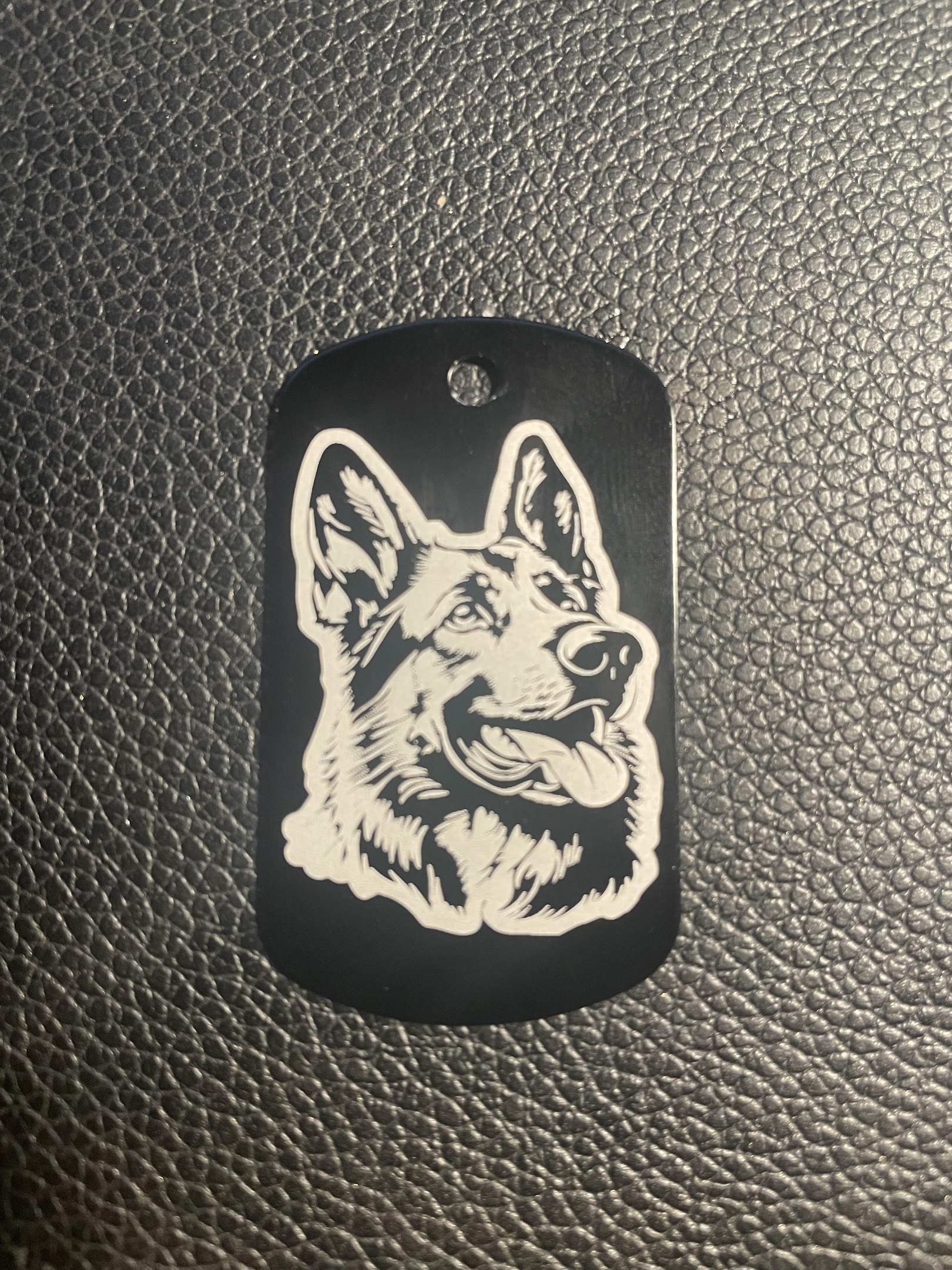 Anodized Aluminum Dog Tag